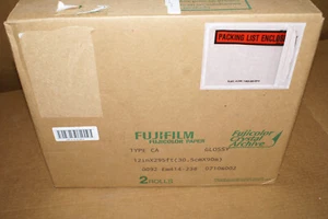 Fuji FUJIFILM FUJICOLOR Crystal Archive Typ 2 GLOSSY Photo Paper 12"x295' 2 Roll - Picture 1 of 2