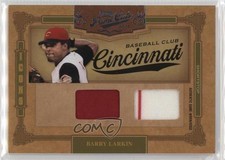 2008 Playoff Prime Cuts Icons Combo Materials /20 Barry Larkin #29 HOF