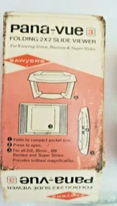 GAF Pana-Vue 3 Folding 2 x 2 Slide Viewer NOS - Picture 1 of 8