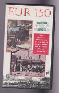 Eur 150 Eastern Union Railway 1846 - 1996 (VHS) Railway VHS video ~ Ipswich - Picture 1 of 3