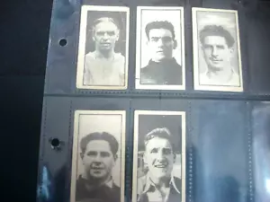 CLIFFORD SERIES TRADE CARD'S - 1950 FOOTBALLERS - 5 CARD'S. - Picture 1 of 2
