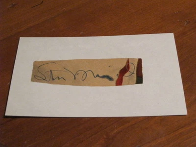 Stan Musial Autographed Index Card PSA CERTIFIED 2 - Image 1 of 2