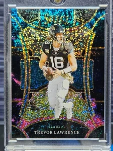 2023 Panini Select Trevor Lawrence Suite Level Cosmic Prizm SSP #443 Jaguars - Picture 1 of 2