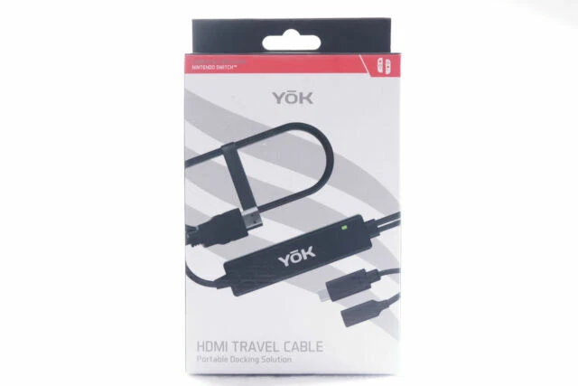 Cable Yok USB Tipo C a HDMI para Nintendo Switch - Negro HDMI TRAVEL HDMI Foto 1 de 1