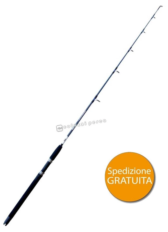 CANNA LINEAEFFE MONOPEZZO MALIBU' 1.80 M 15-30 LB PESCA TRAINA