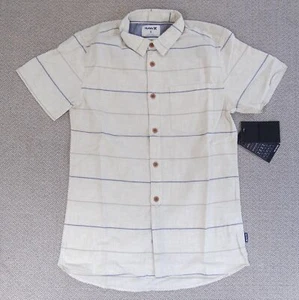 Neu Hurley Clifton Haferflocken Heidekraut (JUNGEN) Knöpfe nach oben 10-11 Jahre Shirt RHRL-194 - Bild 1 von 3