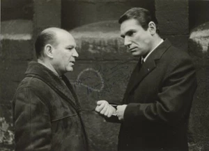 Robert Hossein - Signiertes Vintage Foto (französischer Schauspieler) - Bild 1 von 1