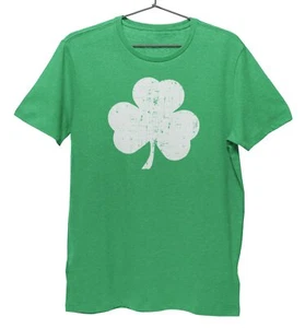 Premium Shamrock T-Shirt Vintage Style St Patricks Day Tees - Picture 1 of 8