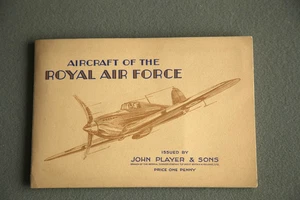 PLAYER'S - AIRCRAFT OF THE ROYAL AIR FORCE - 1938 - FULL SET IN ALBUM - Picture 1 of 11