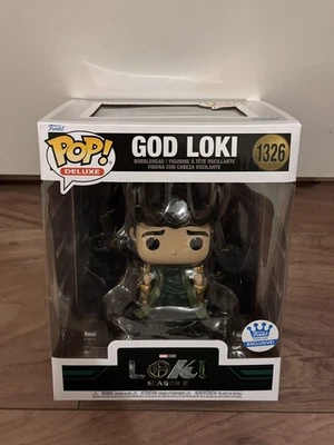 RARO God Loki Funko Pop #1326 - Envío a todo el mundo - NUEVO - Con PROTECTOR GRATUITO - Imagen 1 de 4