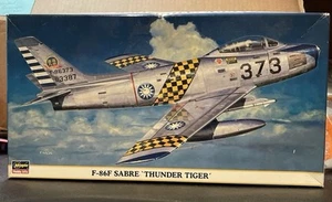 Hasegawa F-86F Sabre Thunder Tiger Model Kit 09349 1/48 Pre-owned Opened Kit - Picture 1 of 11