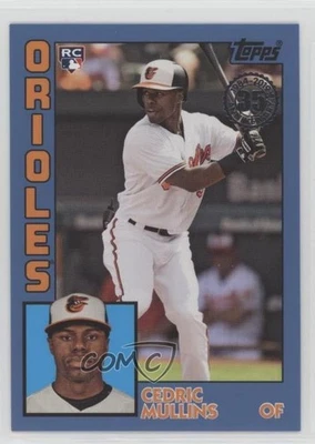 2019 Topps 1984 Topps Baseball Rookies Blue Cedric Mullins #84R-CM RC - Image 1 of 2