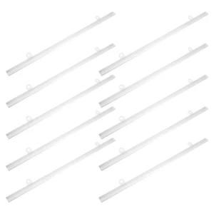 10 Pezzi Strisce da Appendere Poster Espositore Asta Sospensione Telaio Supporto Binario - Foto 1 di 12
