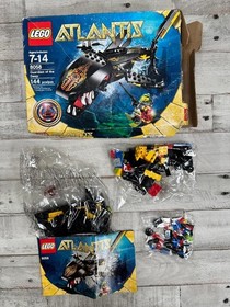 LEGO Atlantis: Guardian of the Deep 8058  OPEN BOX