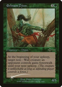 Erhnam Djinn FOIL Beatdown NM Green Uncommon MAGIC THE GATHERING CARD ABUGames - Picture 1 of 1