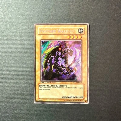 Yu-Gi-Oh! Panther Warrior SECRET PROMO CT2-EN006 Collezione HOLO Vintage - Immagine 1 di 3