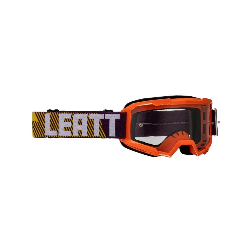 maschera vizion 2.5s small arancio/trasparente 8025250520 LEATT Enduro LEATT