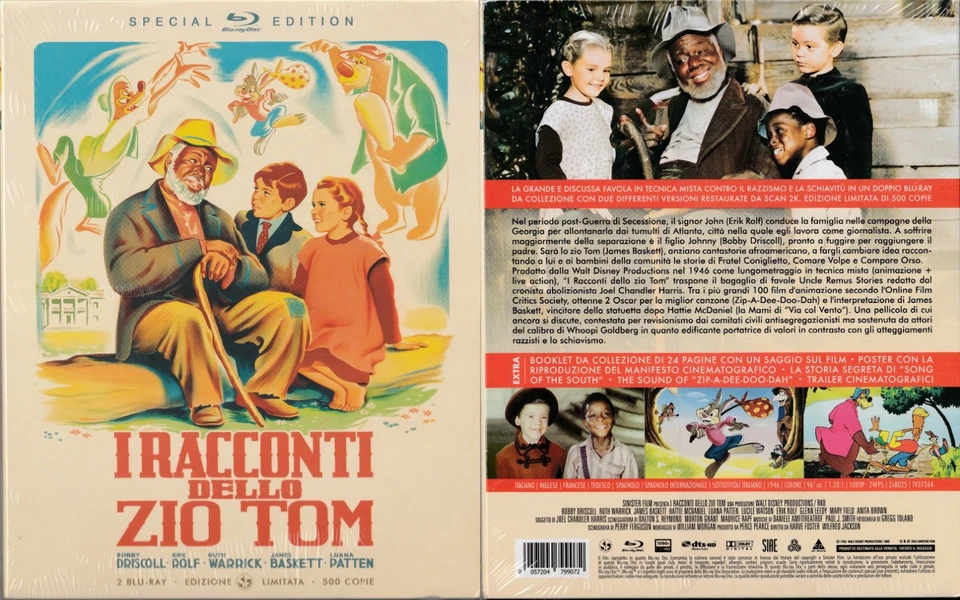 I Racconti dello Zio Tom 2 Blu-ray Edizione Limitata 500 Copie NUOVO SIGILATTO!! - Image 1 of 1