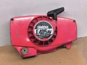 SHINDAIWA E405AV PETROL CHAINSAW RECOIL PULL STARTER USED PARTS ONLY - Picture 1 of 10