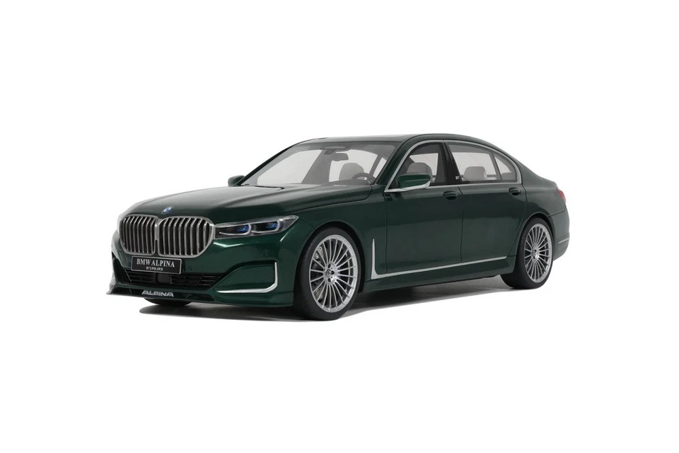 BMW Alpina B7 2022 Verde Modellino Auto 1:18 GT Spirit - Immagine 1 di 1