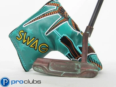 Left Handed SWAG GOLF LADY LIBERTY HANDSOME ONE COPPER PATINA PUTTER w/HEADCOVER - Image 1 of 4