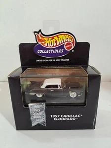 NIP Hot Wheels Collectibles 1:64 Die Cast 1957 Cadillac Eldorado w/Case - Picture 1 of 7