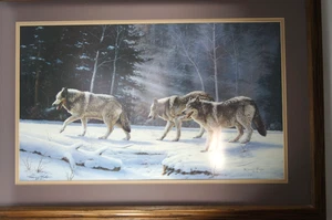 Ronnie Hedge 1990 "Six Pack Minus Three" signierter nummerierter Druck gerahmt 39x27 KUNST - Bild 1 von 9