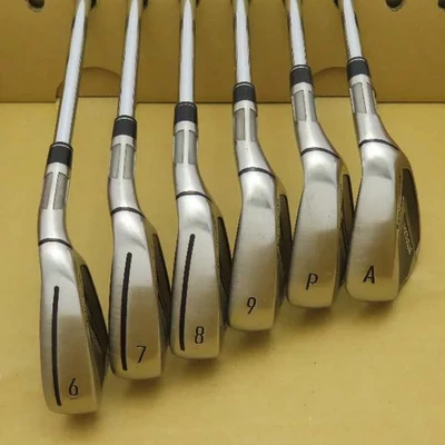 TaylorMade Stealth Iron Set 6-Pw,Aw 6pc Flex Stiff KBS MAX MT 85 Steel - Image 1 of 4