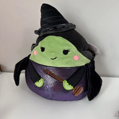 Peluche Squishmallows Wicked 10” Elphaba La Bruja Malvada del Oeste 2024 NUEVO Foto 1 de 4