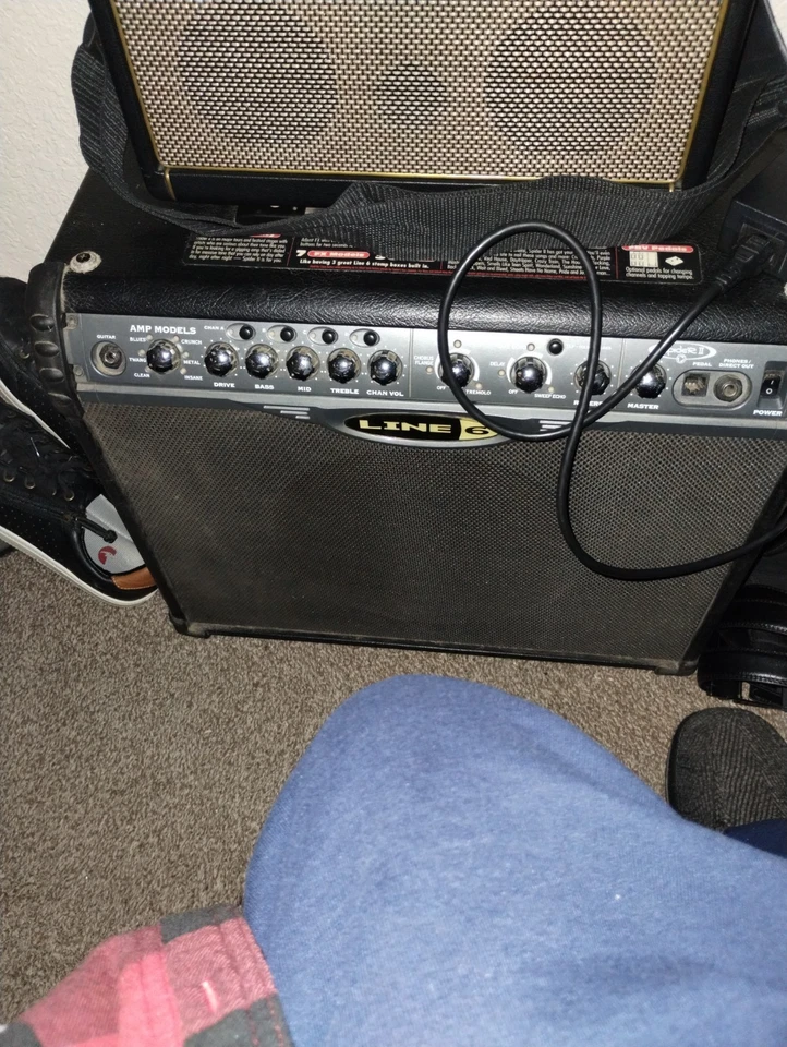 Line 6 Spider Il 75 Watt Guitar/Bass Combo Amplifier Excellent Condition. - Image 1 of 1