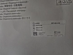 Elettrodo Dispersivo Macrolitico Conmed 400-2100 confezione da 25 nuovo in data - Foto 1 di 4