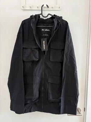 THREADBARE - JACKET HOODED - SIZE L - BLACK - Image 1 of 4