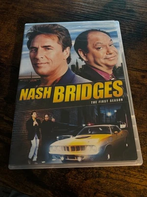 NASH BRIDGES Season 1 DVD Don Johnson Cheech Marin Police Crime Mystery USED Foto 1 de 2