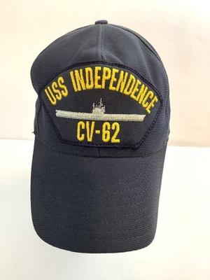Sombrero USS Independence CV-62 Northstar Para Hombre Ajustable Azul Marino Hecho en EE. UU. Foto 1 de 4