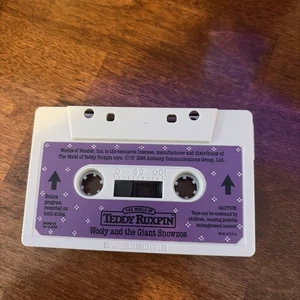 Teddy Ruxpin Cassette Tape "Woly And The Giant Snowzos" World Of Wonder - 1986 - Bild 1 von 4