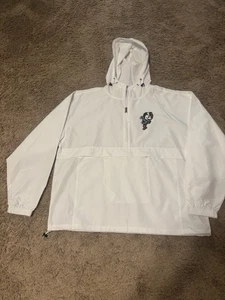 Ohio State White Champion XL New Polyester Windbreaker No Tags - Picture 1 of 5