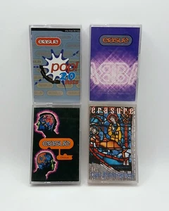 Erasure - Cassette Tape Bundle / Job Lot - 4 x Cassettes Tapes - Picture 1 of 8
