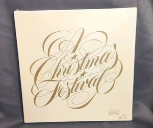 A CHRISTMAS FESTIVAL 1979 Compilation RCA 12" Vinyl Record 4xLP SEALED Look!  - Foto 1 di 13