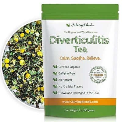 Diverticulitis and Diverticulosis Tea. All natural, organic and caffeine free. - Image 1 of 3