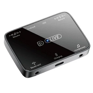 2-in-1-Soundkartenadapter für Live-Übertragungen, Geeignet für Beleuchtung/1105 - Photo 1/7
