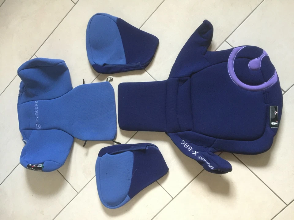 Original Bezug für Concord Transformer T, Click und X-Bag blau NEU