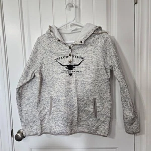 Yellowstone Dutton Ranch Pullover Hoodie Sweatshirt Long Sleeve Size S - Picture 1 of 7