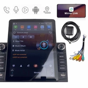 9.5" 2Din Car Radio 2+32G Bluetooth Android MP5 Player Vertical Touch Screen GPS - Picture 1 of 14