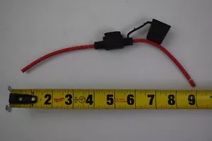 Littlefuse FHJC1001G Standard Profile In-Line Auto Link Fuse Holder, 40 Amp, 32V - Foto 1 di 5