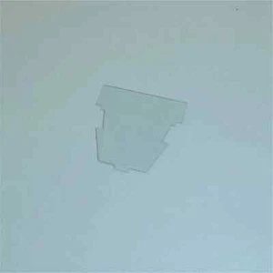 REPUESTO DINKY TOY #38E ARMSTRONG-SIDDELEY PARABRISAS PLÁSTICO TRANSPARENTE. - Imagen 1 de 2