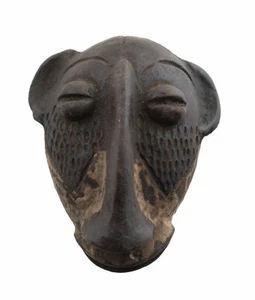 Masquette votive - Masque Ibibio - Diminutif - Terre cuite - Art africain #878 - Imagen 1 de 3