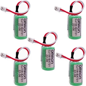 5X für OMRON CJ1W-BAT01 / CP1W-BAT01 CP1H CP1L SPS Akku SANYO CR14250SE (3V) - Bild 1 von 5