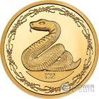 SNAKE Lunar Year Gold Coin 1000 Togrog Mongolia 2025