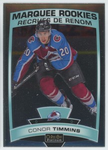 2019-20 Marquee Rookies Conor Timmins Rookie Colorado Avalanche #169