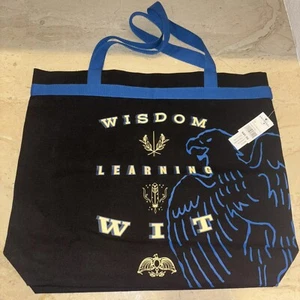 Wizarding World Of Harry Potter US Ravenclaw House Attributes Canvas Tote Bag - Picture 1 of 6